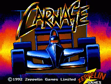Carnage screen shot title