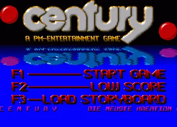 Century screen shot title
