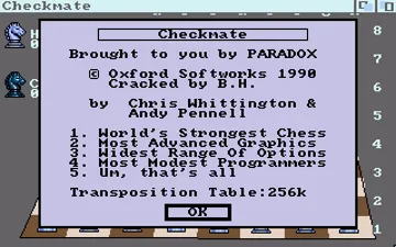 Checkmate screen shot title