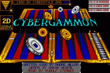Cybergammon screen shot title
