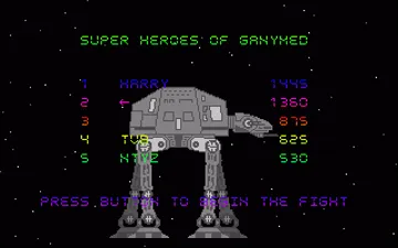Ganymed screen shot title