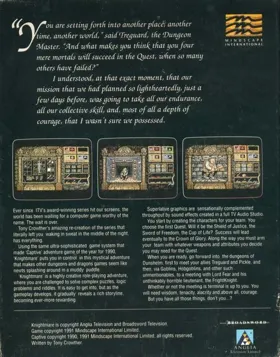 Knightmare_Disk2 box cover back