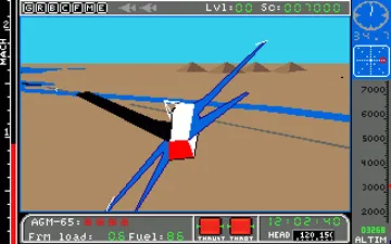 Jet screen shot game playing