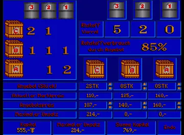 Manager screen shot game playing