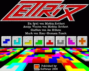 Lettrix screen shot title
