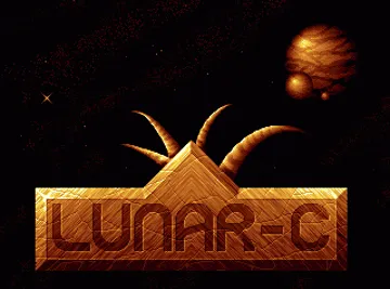 Lunar-C screen shot title