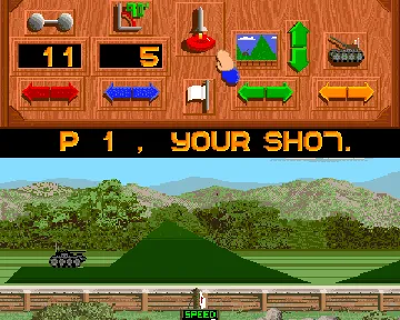 Tanx screen shot game playing