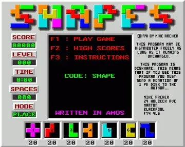 Shapes