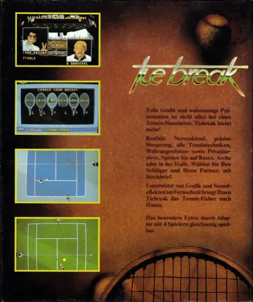 Tie-Break box cover back