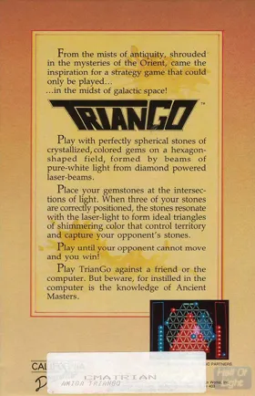 TrianGO box cover back