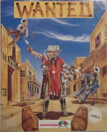 Wanted box cover front