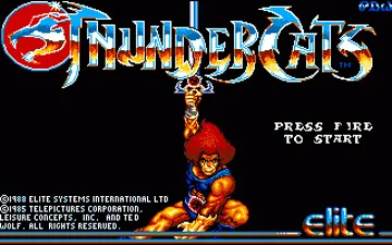ThunderCats screen shot title