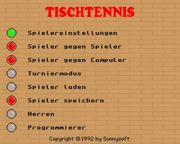 Tischtennis
