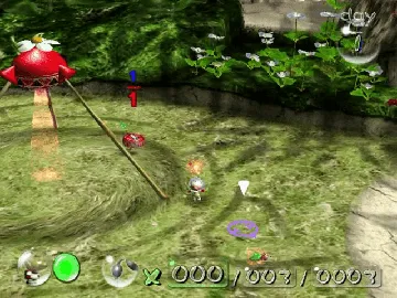 Pikmin screen shot game playing
