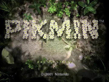 Pikmin screen shot title